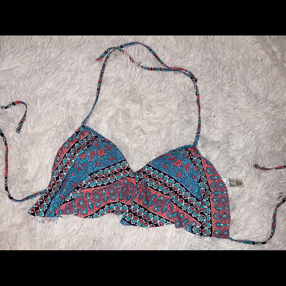 S/M ALTAR’D STATE colorful bikini top